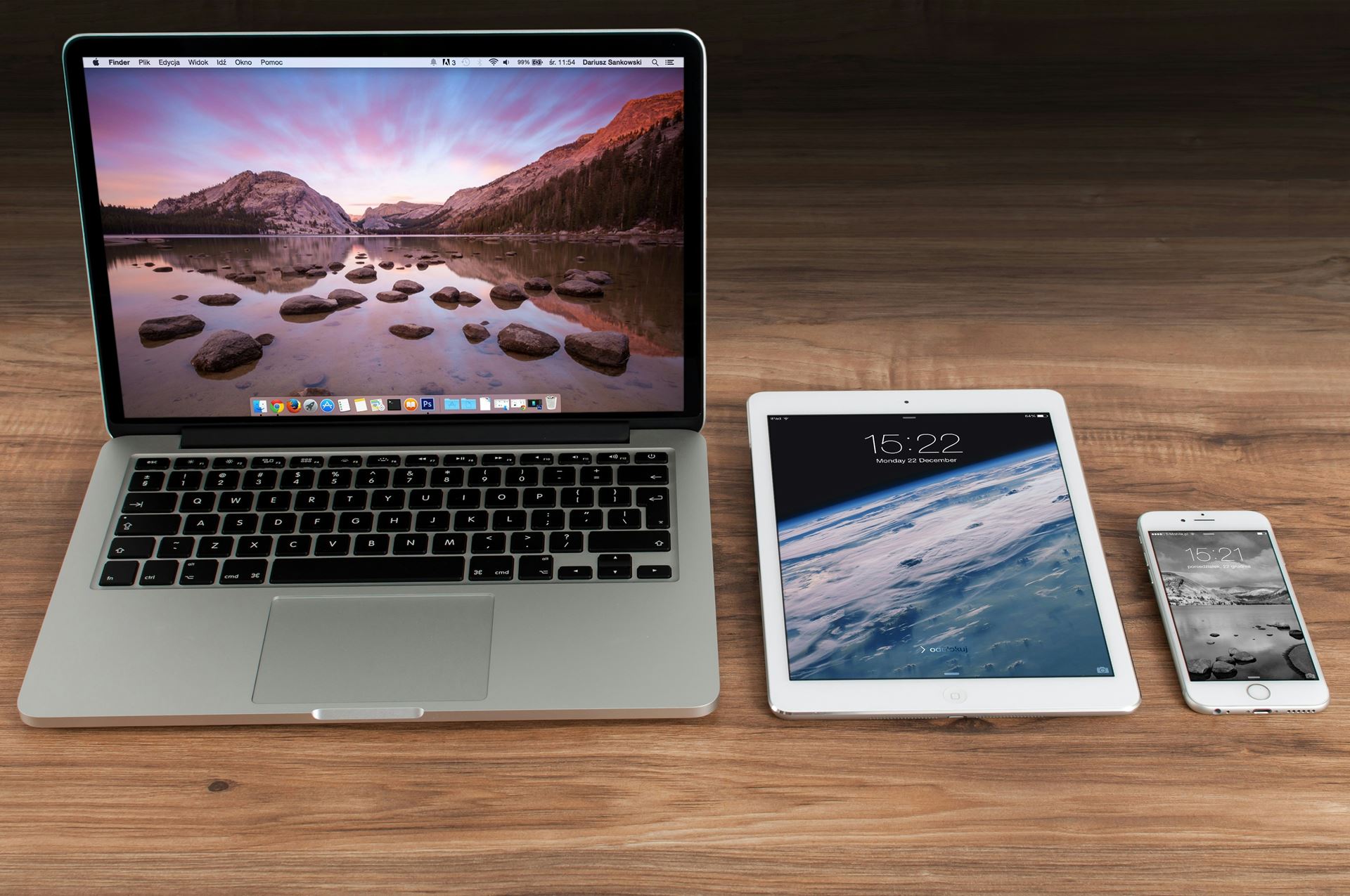 computer and phone